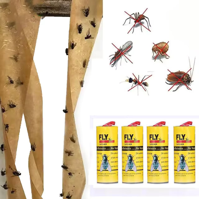 Pegatina atrapa mosquitos