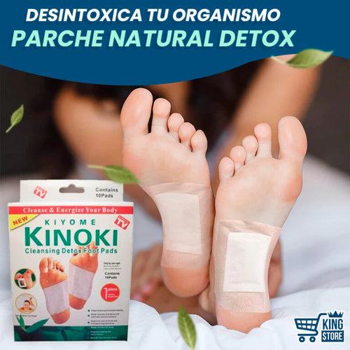 10 Parches Kinokis Para Pie